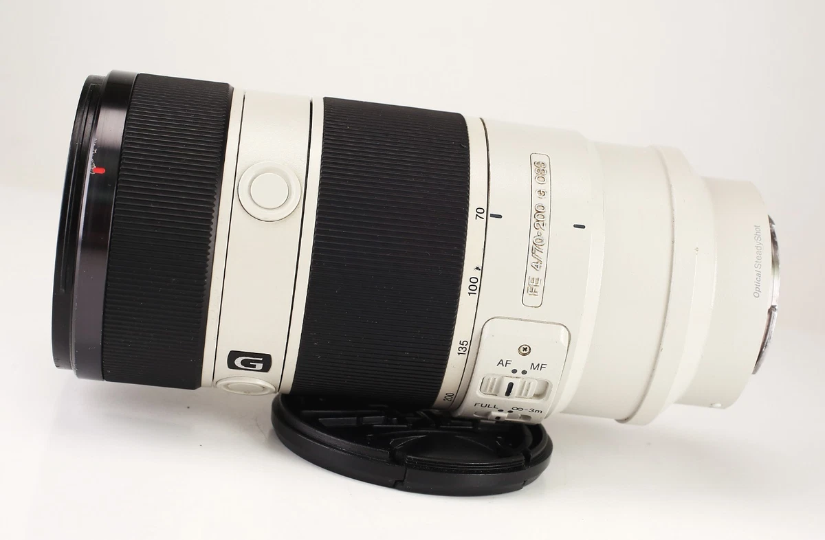 Lente zoom enfoque automático Sony FE 70-200 mm F4 G OSS repuestos o reparación