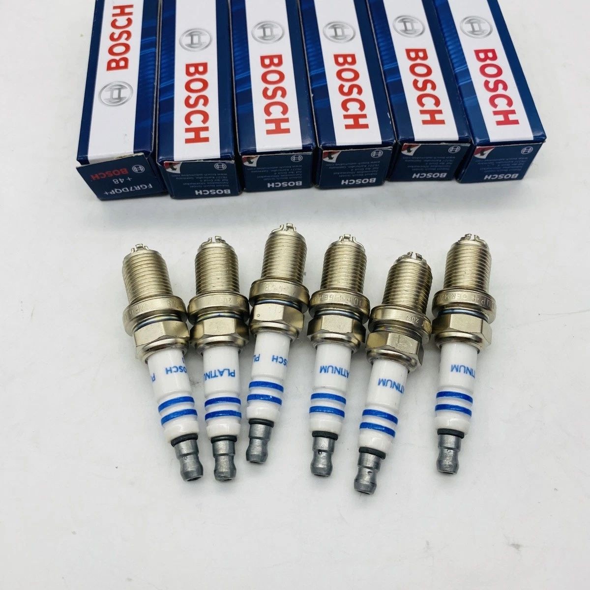 FGR7DQP 6Pcs Spark plugs Fits  for BMW X5 E34 530i E39 540i E60 New