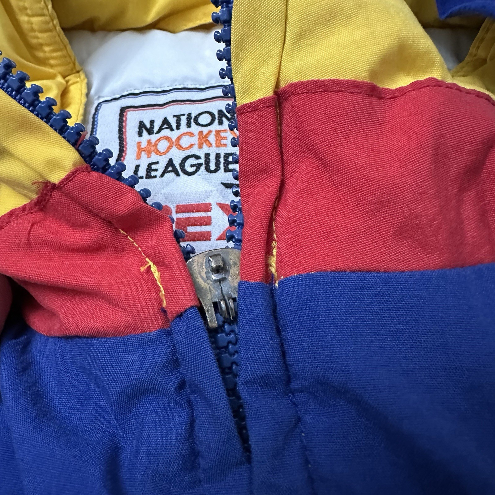 VTG 90’s Apex One St. Louis Blues NHL Coat Puffer Jacket Men’s XL Full Zip