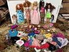 Huge Lot Approx 100 Pieces Vintage, Modern Barbie Dolls Accessories Clothes