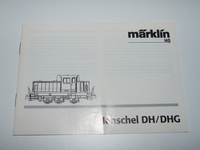 Märklin H0 ++ Anleitung für Diesellok Henschel DH / DHG ++ #Z1_137