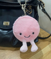 Jellycat Amuseables Mia Macaron Plush Keychain Bag Charm - NWT Cute Gift 2026