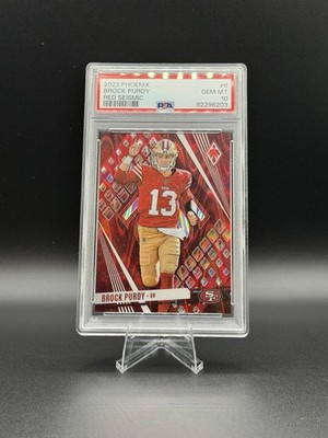 2023 Panini Phoenix - Brock Purdy #6 Red /199 PSA 10🔥