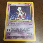 Pokémon Mewtwo Base Set Holo Rare 10/102 60 HP Wizards of the Coast  Near Mint