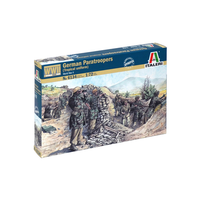 Wwii German Paratroopers Kit 1:72 Italeri Kit Figure Militari -D- Neues Modell