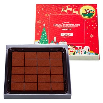 ROYCE' Nama Chocolate Limited Mild Milk Christmas F/S Japan Hokkaido