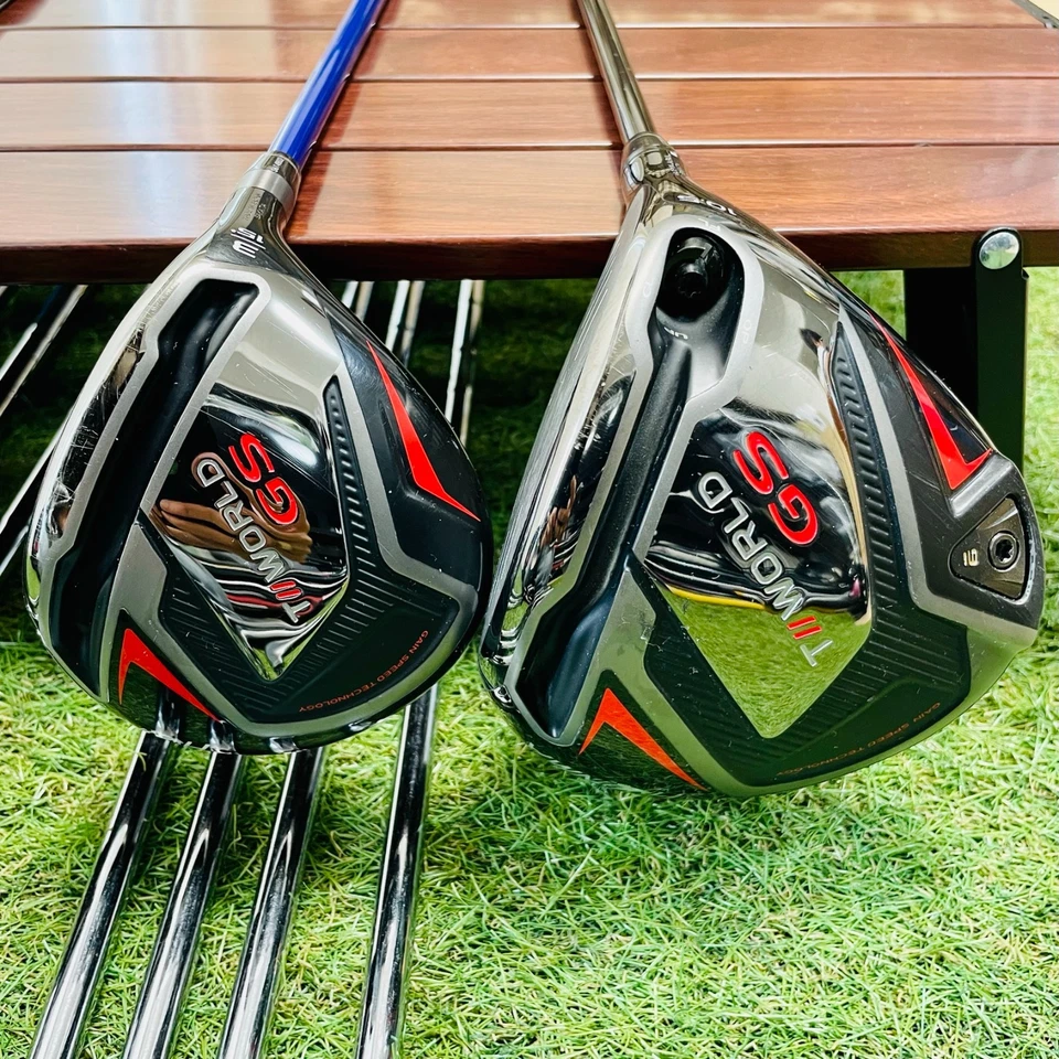 HONMA Fullset TourWorld GS 1w3w5w 5hy 6-11 Iron 11Pcs R/SR Flex Golf Clubs Japan - Image 2 of 4