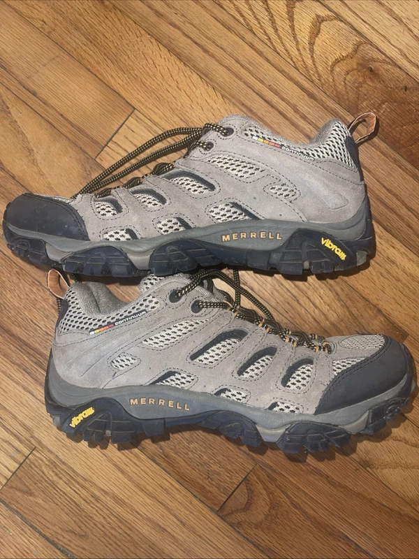 merrell continuum outdoor hiking trail vibram shoes