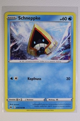 Pokemon Sword and Shield - Zenith of Kings - Snail (034/159)