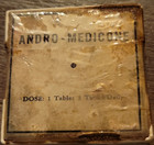 Medicone Co. Andro-Medicone Vintage Medicine Tablets Box Label Sticker, New York — photo 1