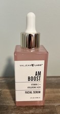 New Valjean Labs AM BOOST Facial Serum - VitaminC + Hyaluronic Acid - 2 oz