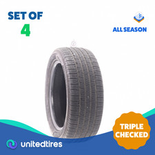Set Of 4 Used 22550r17 Goodyear Reliant All-season 94v - 7.5-932