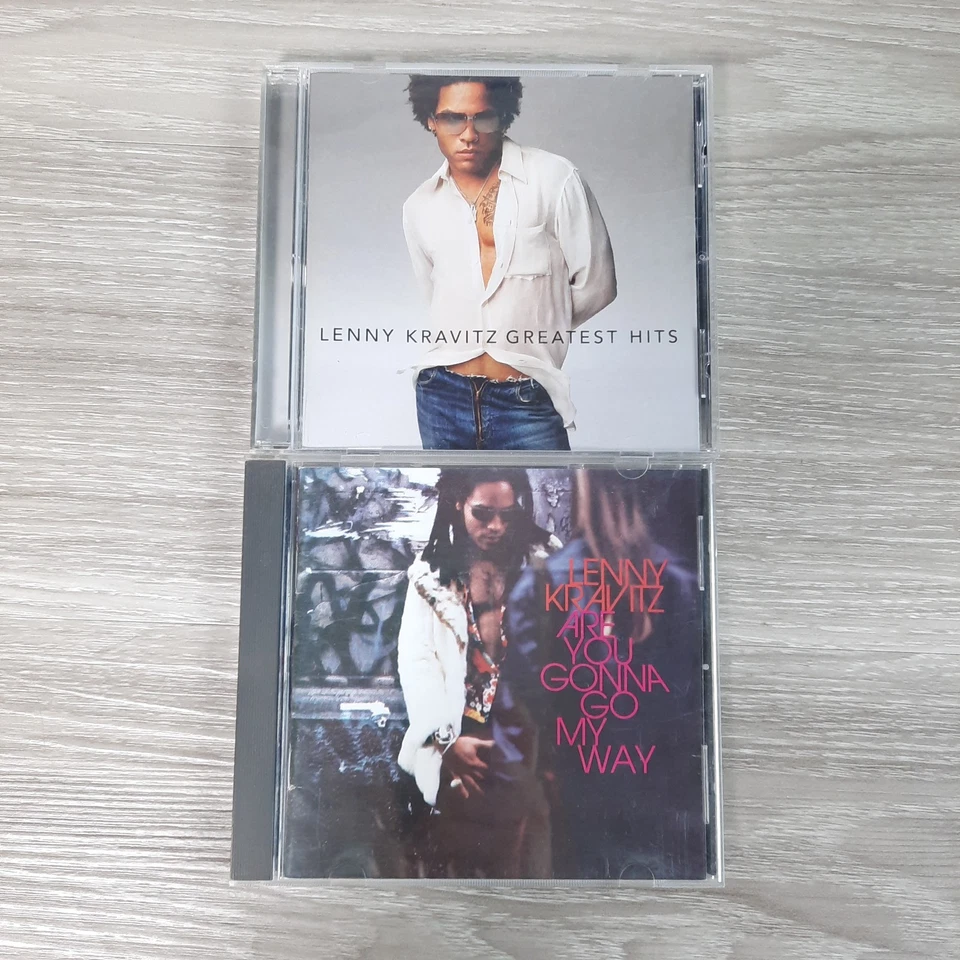 Lenny Kravitz CD Lot of 4 – Funk Rock – Greatest Hits, Are You Gonna Go My Way - Imagem 3 de 4
