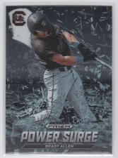 #PS-BA 2021 Prizm Draft Picks Power Surge Brady Allen ~
