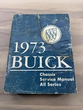 1973 Buick Chassis Service Repair Manual All Series Oem