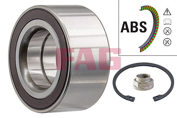 Schaeffler FAG Radlagersatz Vorne Passend FüR Fiat Suzuki-image