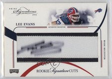 2004 Prime Signatures Rookie Signature Cuts 18/99 Lee Evans #127 Auto 1q2