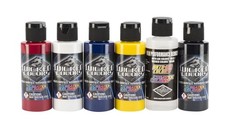 2oz Wicked Detail Sampler Set Airbrush Paint 6-Color Transparent Set Art