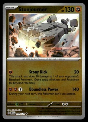 stonjourner pokemon card price Sword and Shield Ultra Rare Holo VMAX #116 If you do Stonjourner Uncommon Reverse Holo ME01: