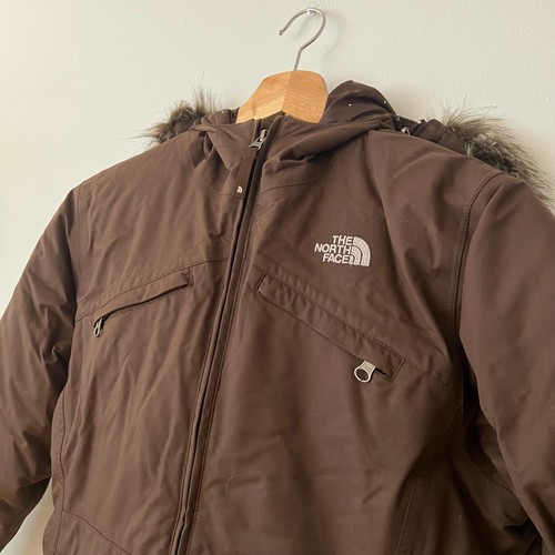 Parka piumino d'oca The North Face bambina Arctic HyVent marrone taglia large - Foto 5 di 14