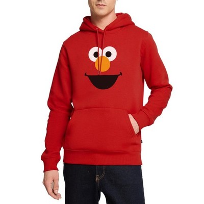 Sesamstraße Elmo Gesicht Kostüm Karneval Männer Premium Bio Hoodie