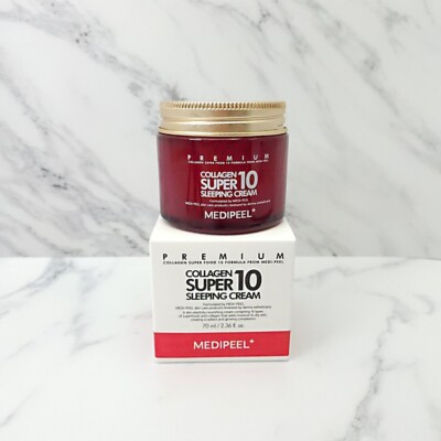 MEDI PEEL Collagen Super 10 Sleeping Cream 70ml Anti-Wrinkle K-Beauty