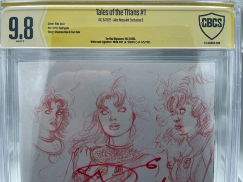 Tales of the Titans #1; signiert von ALEX ROSS & ANNA DIOP - Bild 2 von 3