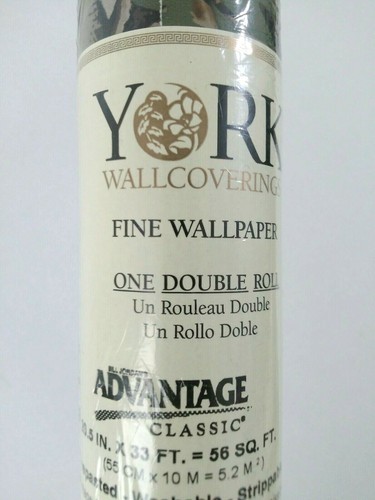 2 Double Rolls York Wallcoverings Advantage Classic Camouflage Wallpaper WD4140 - Picture 5 of 10