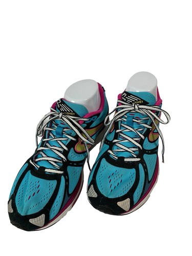 Scarpe da corsa Newton Kismet Pop blu nere a rete da donna taglia 9,5 W011814B - Foto 2 di 11