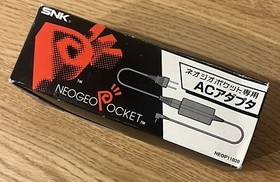 Neo Geo Pocket Official AC POWER Adapter NEOP11020 Boxed SNK Open Box Japan