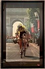 Framed Greg Lemond 1989 Tour de France GIRO Poster, Original, Greatest Comeback! — photo 1
