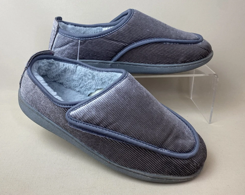 Chinelos femininos Clarks gancho e laço cinza prata tamanho 8D novos com etiquetas - Imagem 2 de 4