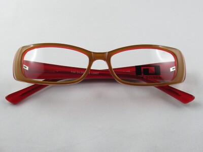 Tim Dilsen Brille Modell TD067 col. Brown/red