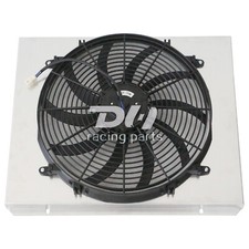 Aluminum Shroudfan For 1967 68 69 Chevy Camaro Pontiac Firebird Cc337 Radiator