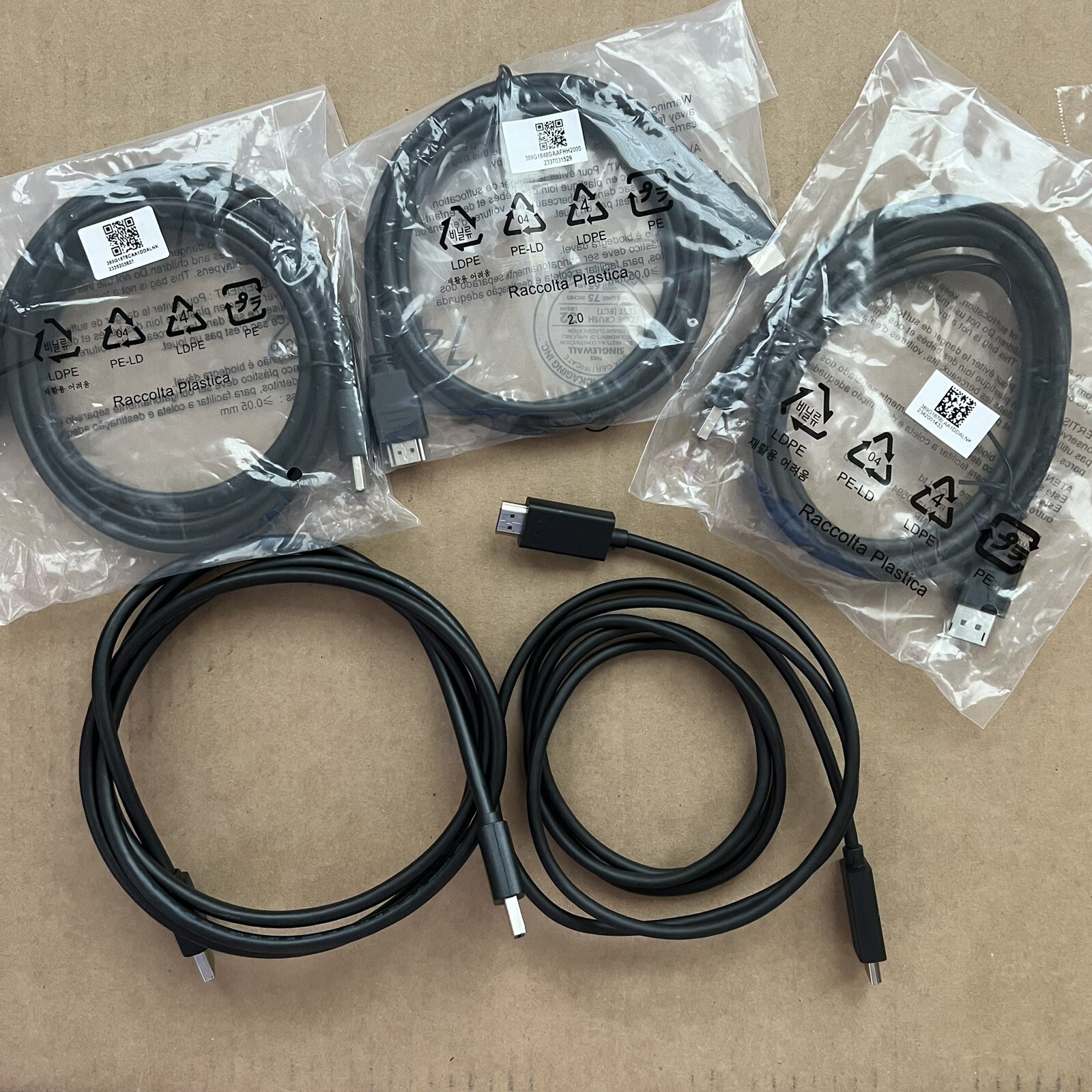 6FT Black HDMI Cable for High-Speed 4K Video & Audio-image