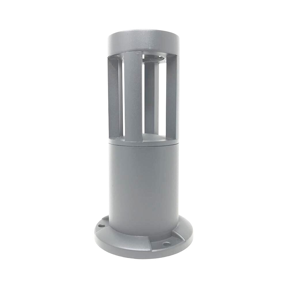Lampioncino da terra LED 12W luce naturale grigio foto 2