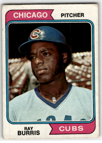 1974 Topps Baseball #161 Ray Burris Chicago Cubs Original Vintage Rookie - Picture 1 of 2