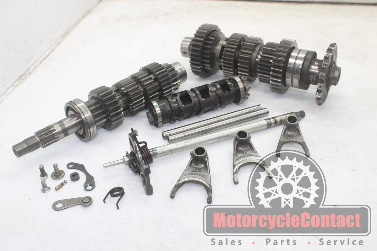 02-03 ZX12R TRANSMISSION TRANNY GEARS SHAFT SHIFT FORKS DRUM 02-03 ZX12R TRANSMISSION TRANNY GEARS SHAFT SHIFT FORKS DRUM