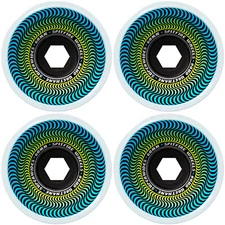 Spitfire Skateboard Wheels 60mm 80HD Superwides Ice Grey Soft Cruiser Formula