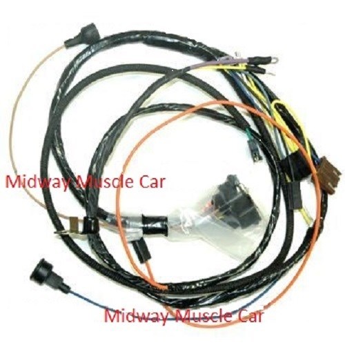 engine wiring harness w/ console gauges 68 Chevy Camaro 302 307 350 396 427 - Picture 1 of 1