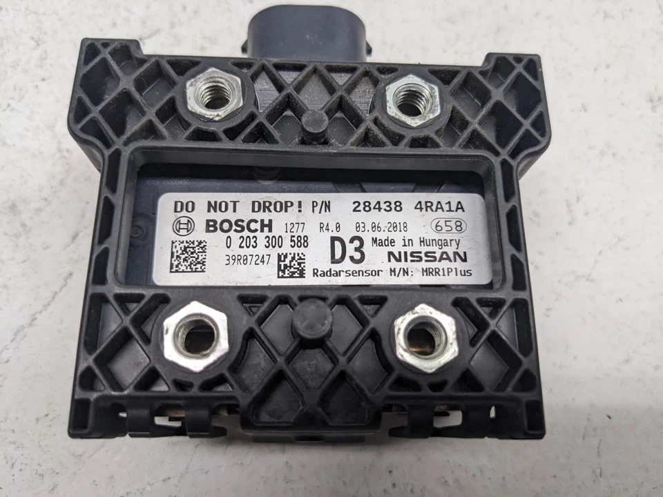 Nissan Maxima Adaptive Cruise Distance Sensor Radar 2016 - 2019 28438-4RA1A - Image 4 of 4