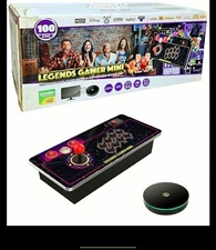 AtGames Legends Gamer Mini Black Console  "'TABLE TOP" (COMPLETE SET)