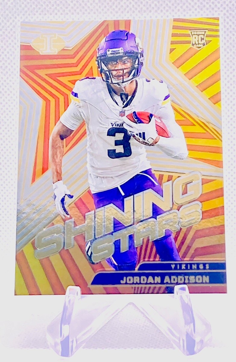 2023 Illusions Jordan Addison Shining Stars Insert Rookie
