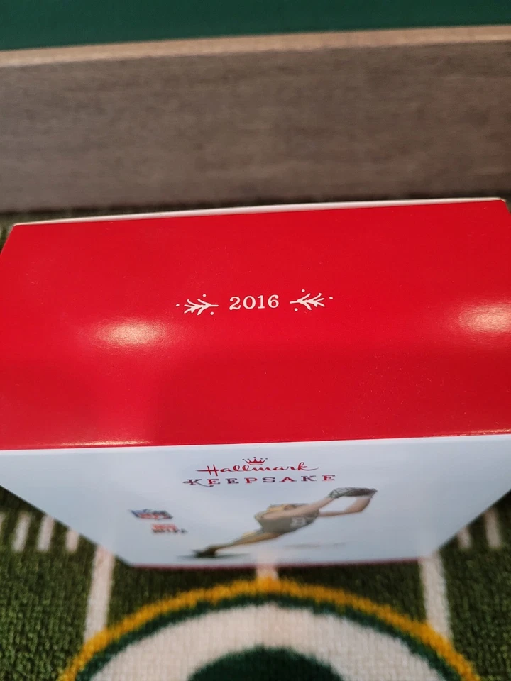Jordy Nelson Green Bay Packers 2016 Hallmark Keepsake Ornament NIB - Image 3 of 4