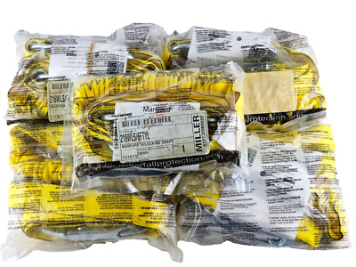 Honeywell Miller Tubular Webbing, 72 in, Yellow 216WLS-Z7/6FTYL
