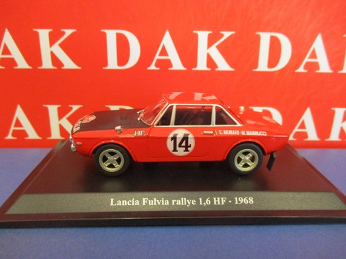 Die cast 1/43 Modellino Auto Lancia Fulvia Rally 1.6 HF RMC 1968 S. Munari - Photo 1/3