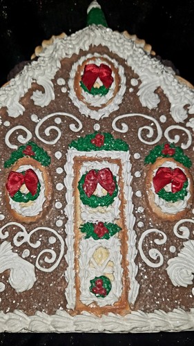 Nieman Marcus Sweet Savanah Weihnachten Tischplatte Konfekt Lebkuchenhaus - Bild 10 von 15