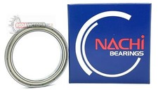 NACHI MADE IN JAPAN 6809ZZE Deep Groove Ball Bearings 45x58x7mm. 61809 ZZ
