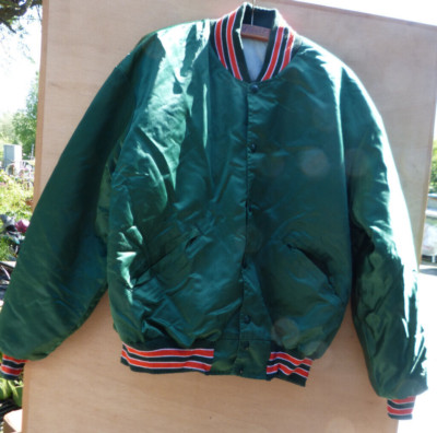 22876. Collegejacke Universitätsjacke  Jacke grün  Sportsman Sport Shop  Gr. L