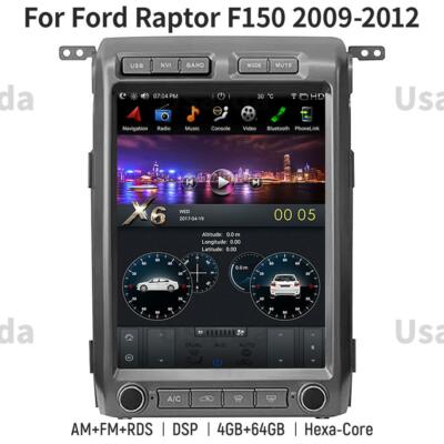 13'' For Ford Raptor F150 2009-2012 Navigation Android 9.0 Car Gps Radio Stereo